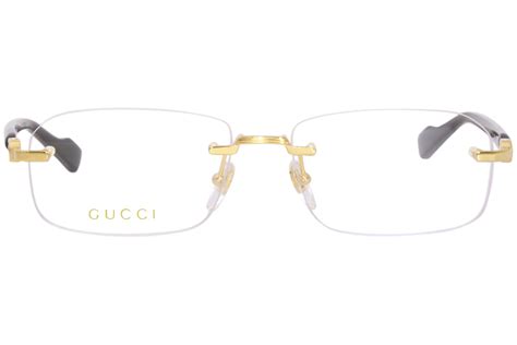 cheap mens gucci frames|gucci gold frame glasses men's.